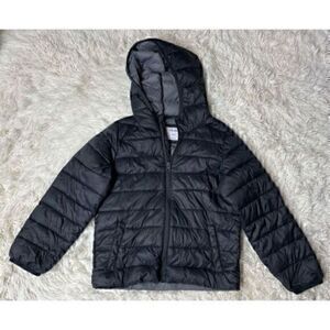 EUC Black Puffer Jacket by Old Navy Boys Size 6-7